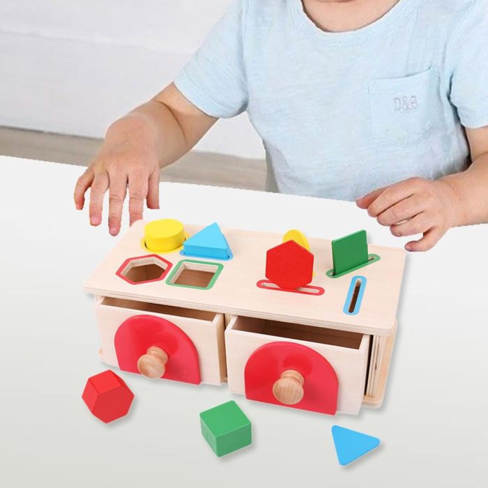 Sortator din lemn cu forme geometrice [3]