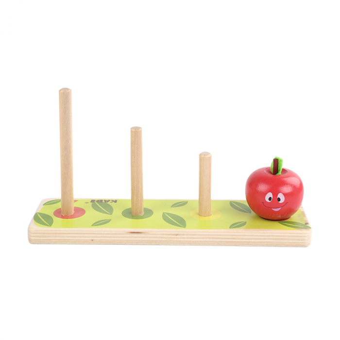 Sortator fructe si legume din lemn – Montessori copii 2 ani [3]
