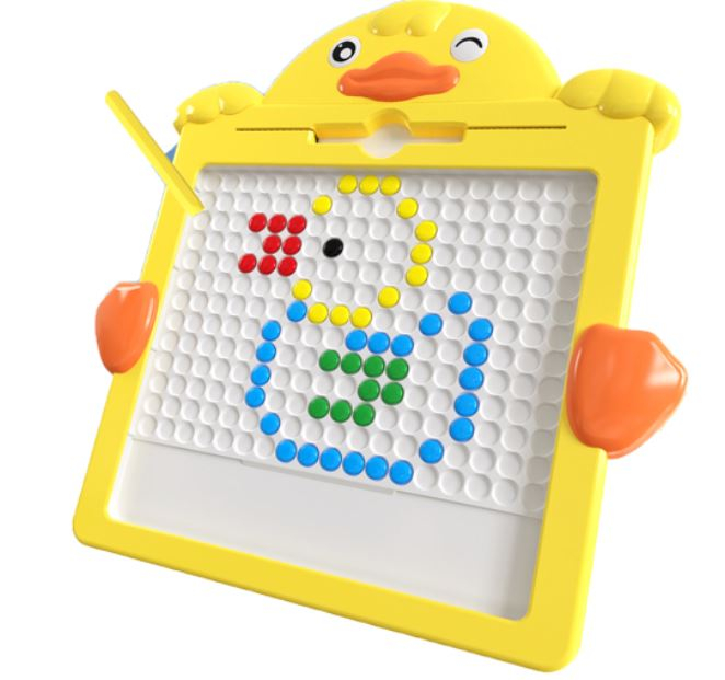 Tablă educativă cu mozaic și bile magnetice – Joc de creativitate și coordonare [3]