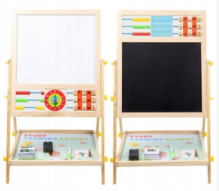 Tabla magnetică pentru copii – cu accesorii și litere magnetice [4]