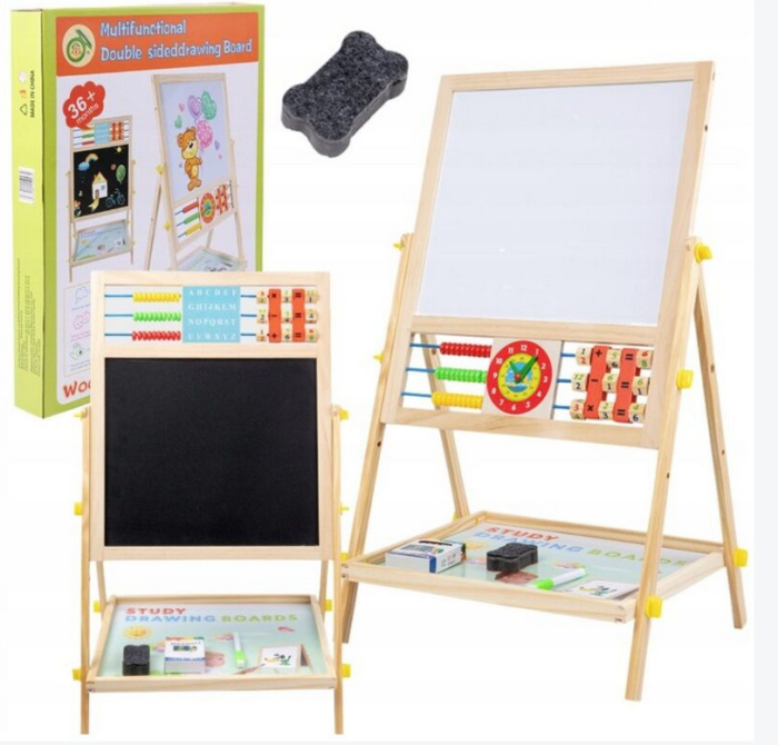 Tabla magnetică pentru copii – cu accesorii și litere magnetice [2]