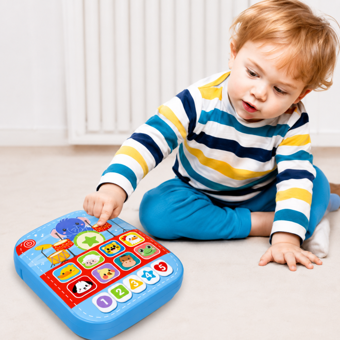 Tabletă interactivă educativă ,, Model elefant " – Animale, numere, lumini și sunete [2]
