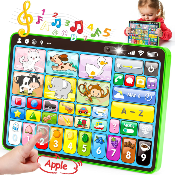 Tabletă interactivă și educativă pentru copii în limba română - Verde [2]