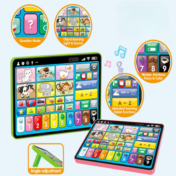 Tabletă interactivă și educativă pentru copii în limba română - Verde [4]