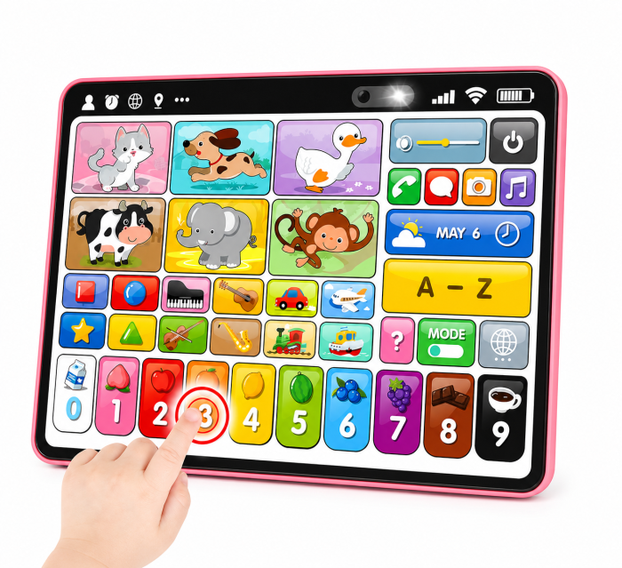 Tabletă interactivă și educativă pentru copii în limba română - Roz [3]