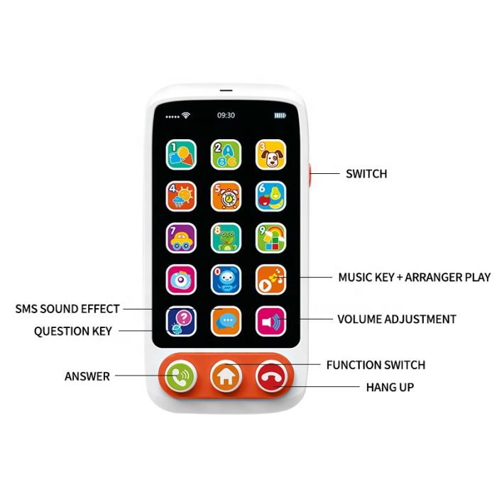 Telefon de jucărie interactiv Phone Touch Huanger [4]