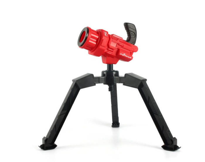 Tun cu apă pentru copii cu trepied pentru joacă în exterior - roșu [2]