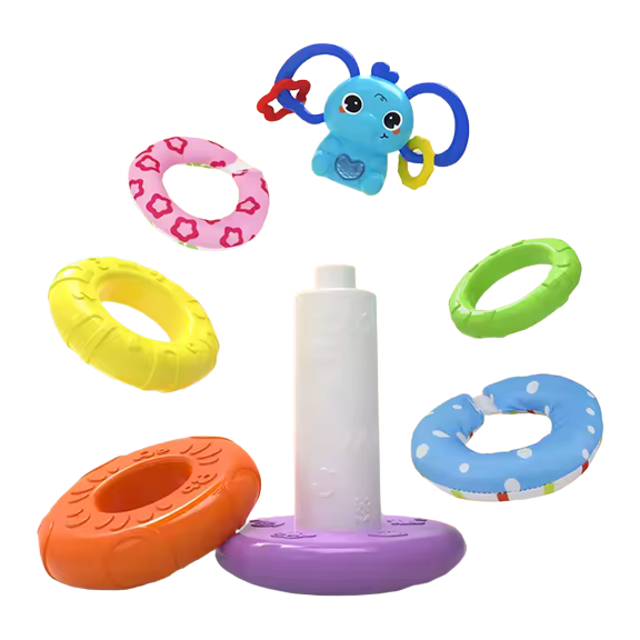 Turn piramidal cu lumini si sunete Elefant [5]