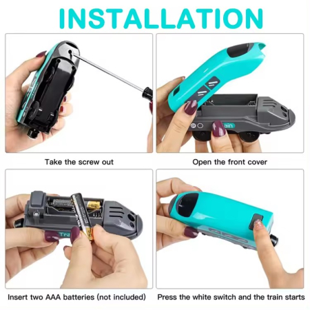 Circuit trenulet electric interactiv – 92 piese 3+ [2]