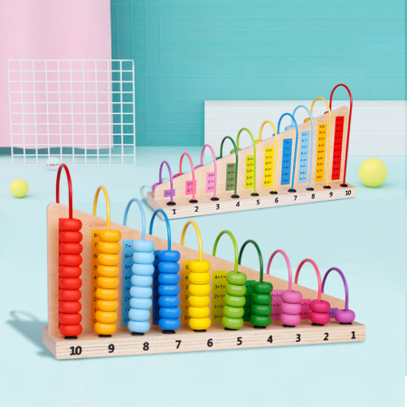 ABAC Montessori din lemn cu operațiuni matematice – copii 3 ani+ [2]