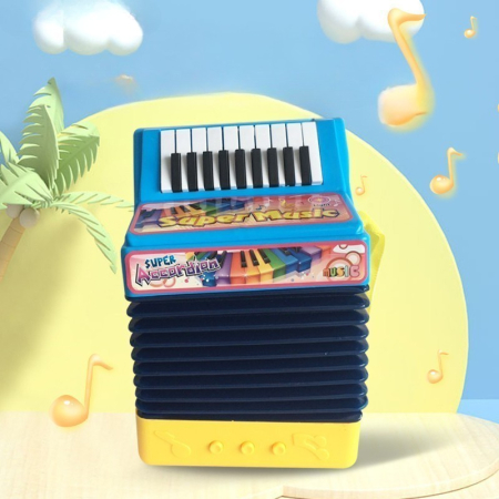 Acordeon jucarie pe baterii pentru copii – 3+ [3]