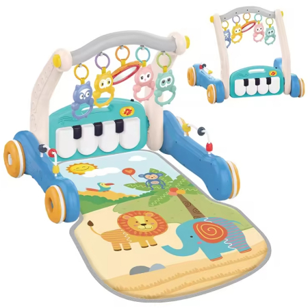 Corturi & Spatii de Joaca - Antemergător și saltea de joacă cu pian 2 în 1 Huanger