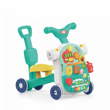 Antepremergător multifuncțional Mappy 5 în 1 tricicletă și măsuță de activități cu sunete [4]