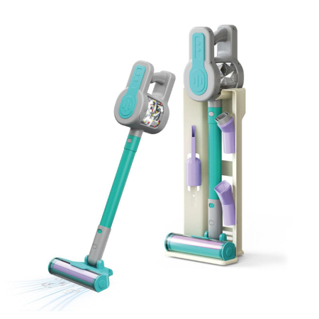 Aspirator-jucărie fără cablu pentru copii – set de curățenie distractiv 36 + [1]