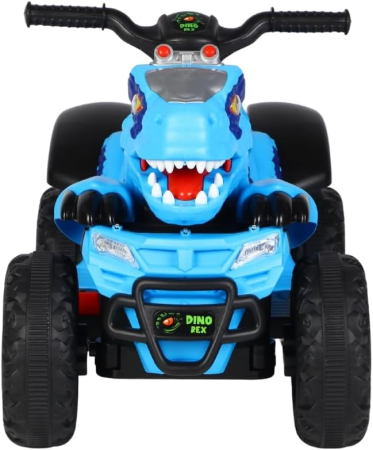 ATV electric cu design Dinozaur T-Rex, telecomandă parentală și funcții interactive [3]