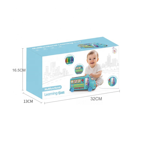 Autobuz educativ interactiv pentru copii cu litere, sunete și activități senzoriale [4]