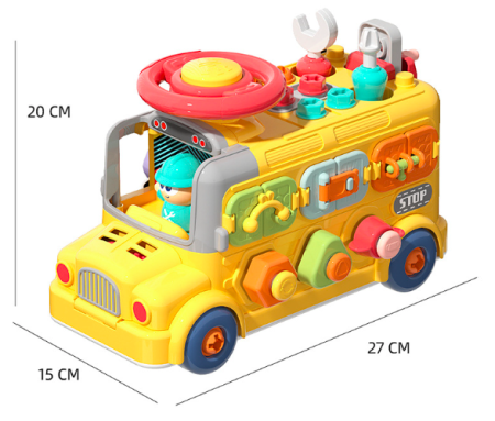 Autobuz educativ multifuncțional Ludiro – 43 accesorii [4]