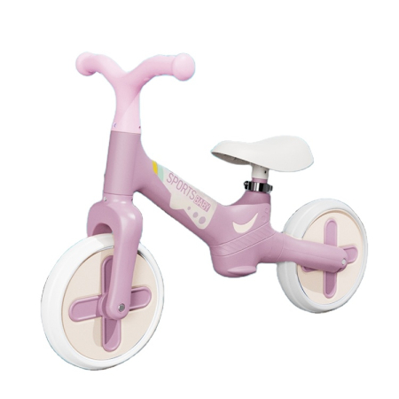 Role & Trotinete & Triciclete pentru Copii - Bicicletă de echilibru ergonomică – fără pedale (roz)