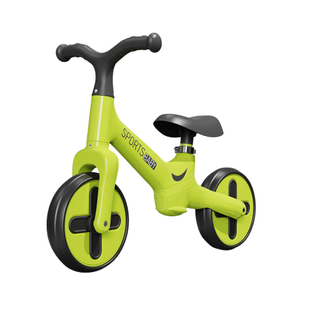 Role & Trotinete & Triciclete pentru Copii - Bicicletă de echilibru ergonomică – fără pedale (verde)