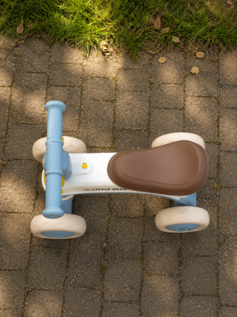Bicicletă de echilibru Little Bear Ride pentru copii – Bleu [2]