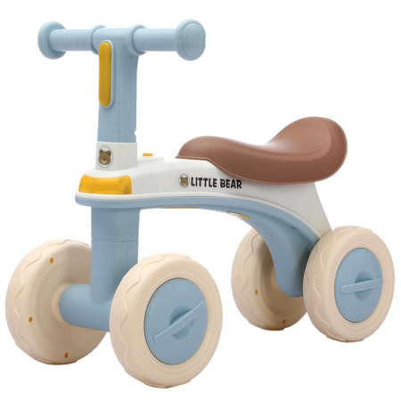 Trotinete & Triciclete pentru Copii - Bicicletă de echilibru Little Bear Ride pentru copii – Bleu