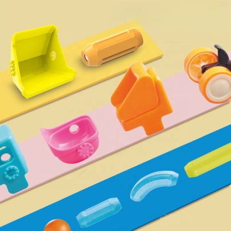 Blocuri Magnetice pentru Constructii cu masinute 58/80/100 piese [1]