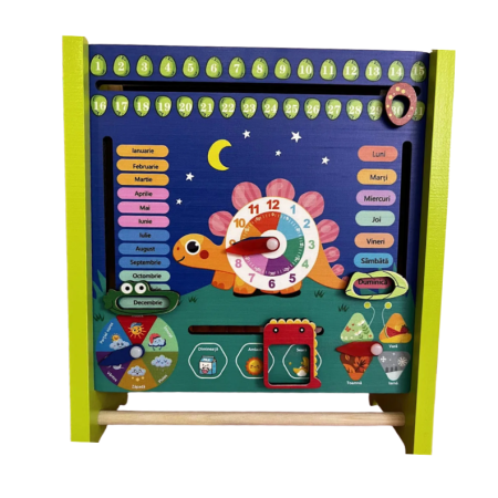 Jucarii interactive - Calendar + ABAC + Tablă Multifuncțională (Limba Română)