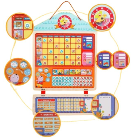 Calendar magnetic cu recompense pentru copii [2]