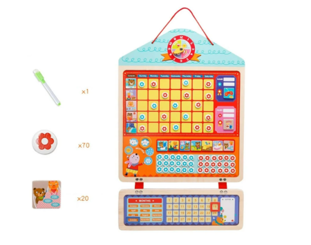 Calendar magnetic cu recompense pentru copii [1]