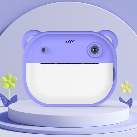 Camera foto/video pentru copii cu imprimantă foto instantanee, filtre si jocuri [3]