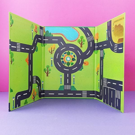 Carte educativă cu stickere reutilizabile – trafic, 30 piese [2]