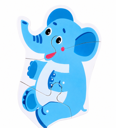 Carte Magnetică și Puzzle 2 în 1 – Animale Sălbatice [3]