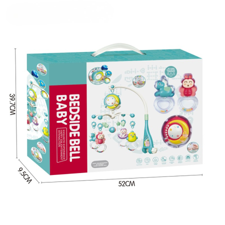 Carusel muzical pentru pătuț cu telecomandă și proiecții [3]