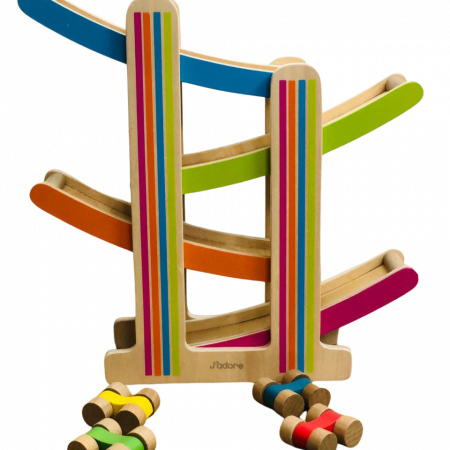 Circuit lemn Pista de raliu cu masinute|ZukiToys.ro