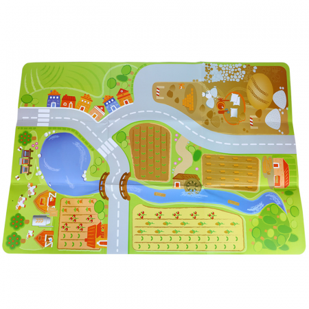 Circuit trenulet magnetic din lemn – joc creativ 3–5 ani [2]