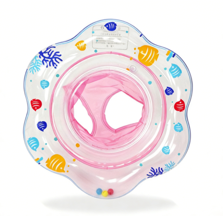 Joaca de Vara & Apa - Colac de inot pentru bebeluși cu chiloțel ( roz )