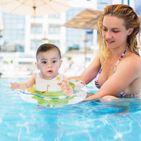 Colac de inot pentru bebeluși cu chiloțel ( verde ) [1]