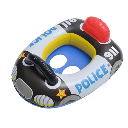 Colac tip barcuță gonflabilă - model mașină de poliție cu spătar [1]