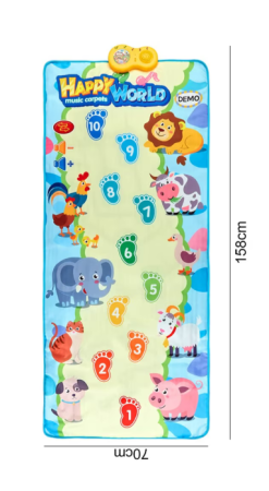Covor interactiv si educativ 158 × 70 cm – 28 sunete si melodii [2]