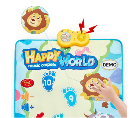 Covor interactiv si educativ 158 × 70 cm – 28 sunete si melodii [1]