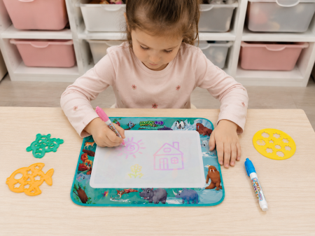 Covoraș magic Water Canvas Animals Kingdom pentru desen cu apă [2]