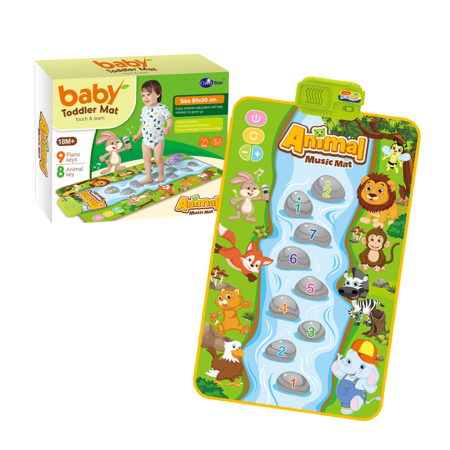 Balansoare & Covorase de Joaca - Covoraș muzical cu animăluțe și numere