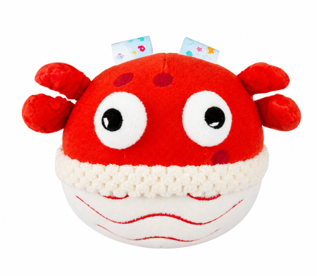 Crab săltăreț interactiv din pluș pentru bebeluși cu vibrații - 0+ luni [2]