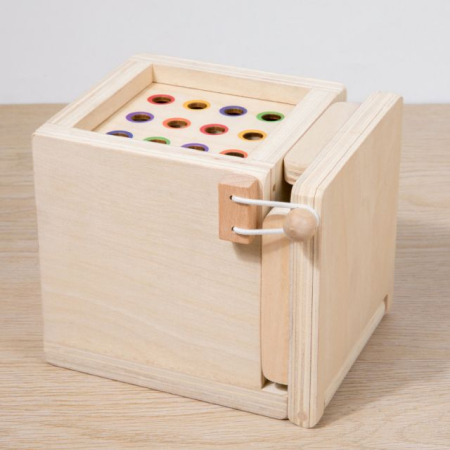 Cutie Montessori 4 în 1 pentru coordonare si motricitate [5]