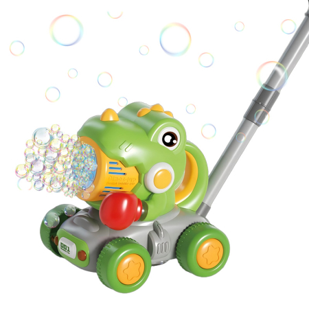Jucărie dinozaur cu generator de bule și efecte luminoase [2]