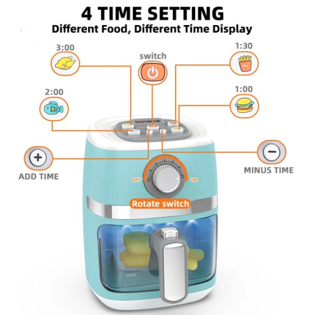 Friteuză de jucărie pentru copii – aparat de bucătărie cu design realist [1]