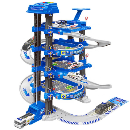 Garaj de Politie cu 4 Etaje si Masini de Jucarie - 3+ [3]