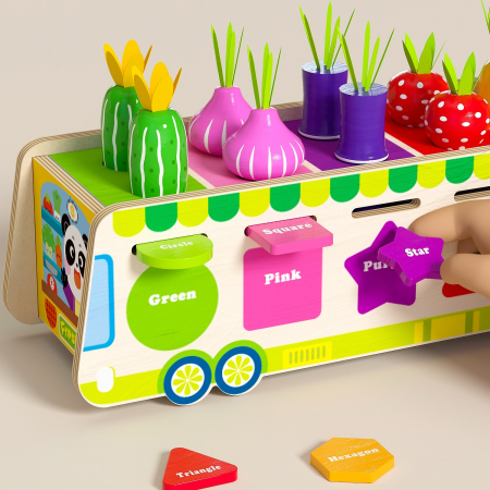 Joc Camion cu Fructe si Legume – Sortare si Clasificare [1]