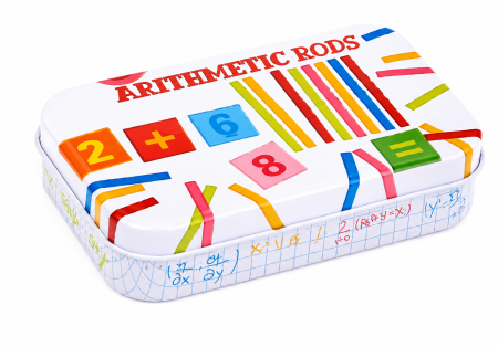 Jucarii Educative & Invatare - Joc educativ cu bețișoare aritmetice și cifre – Set pentru învățarea matematicii