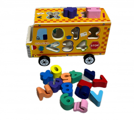 Joc educativ Învăța numerele – camion sortator 3 ani+ [2]